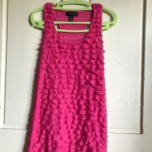 Hot pink beach pool coverup